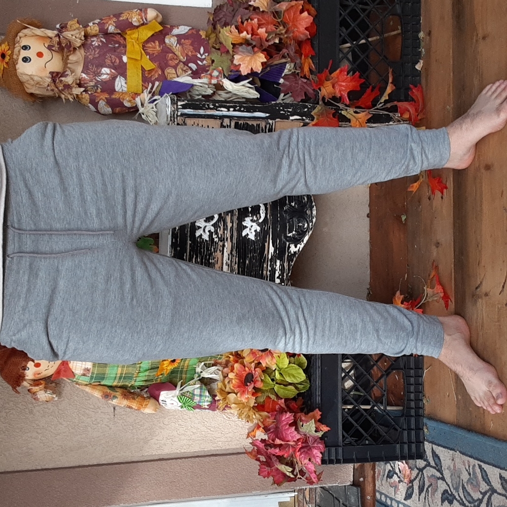 Men's Gray Skinny Joggers